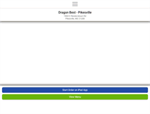 Tablet Screenshot of dragonbestpikesville.com